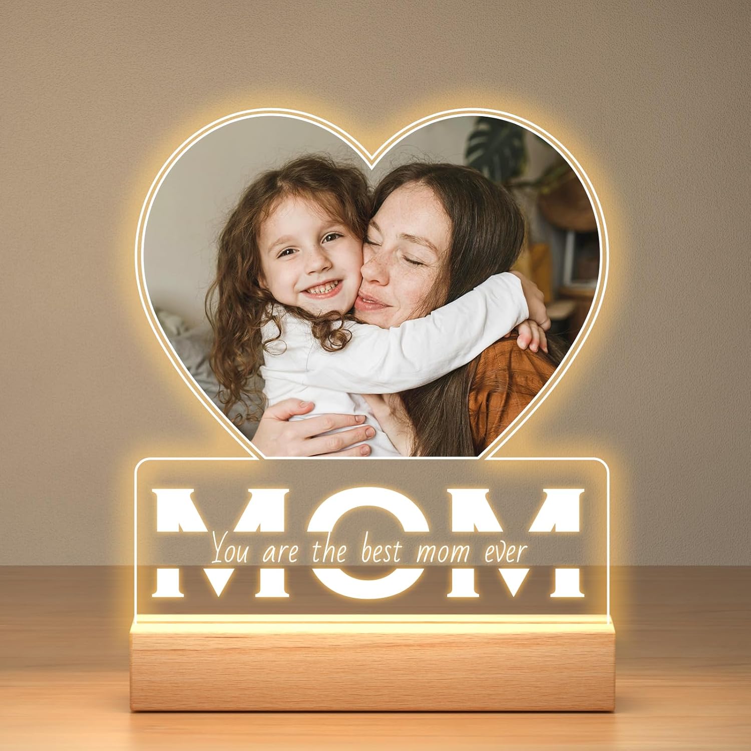 Customized Photo Frame with Night Light