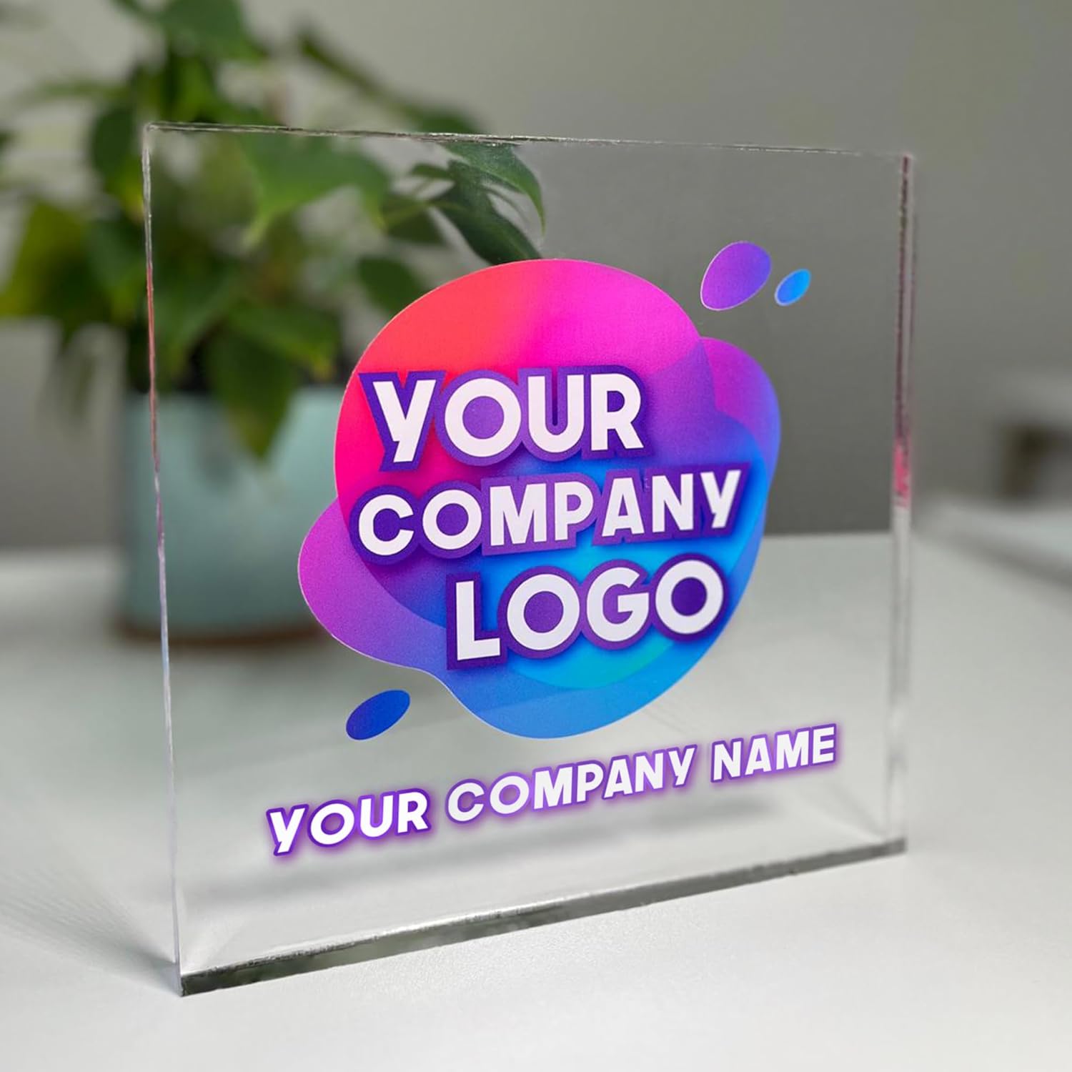 Custom Acrylic Business Logo Sign