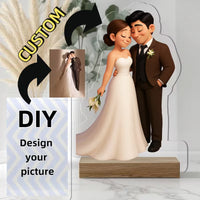 Personalized Die-Cut Acrylic Display