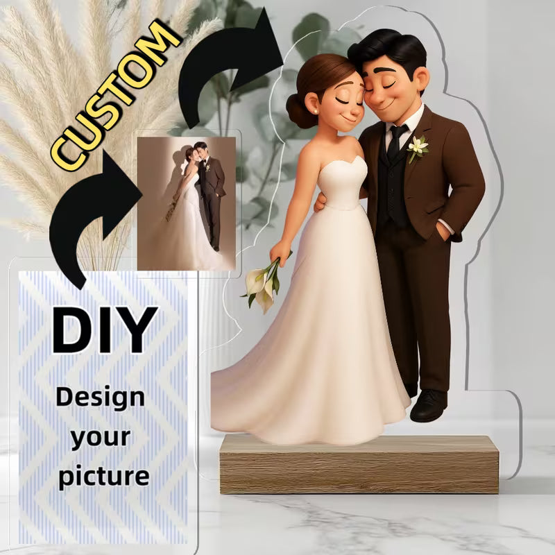 Personalized Die-Cut Acrylic Display