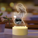 Custom Pregnancy Acrylic LED Lamp