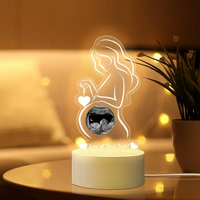 Custom Pregnancy Acrylic LED Lamp