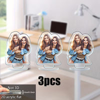 Custom Photo 2D Flat Acrylic Desktop Ornament