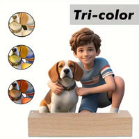 Custom Photo 2D Flat Acrylic Portrait