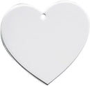 10 Count Clear Blank Acrylic Hearts,Blank Clear Acrylic Keychain, Plexiglass Laser Cut Hearts (3")