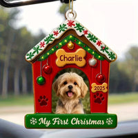 Custom Pet Photo Acrylic Ornament