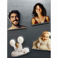 Custom Photo Magnet Set