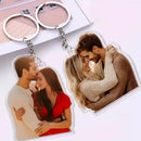 Custom Couple Picture Keychain