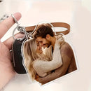 Custom Couple Picture Keychain