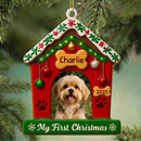 Custom Pet Photo Acrylic Ornament