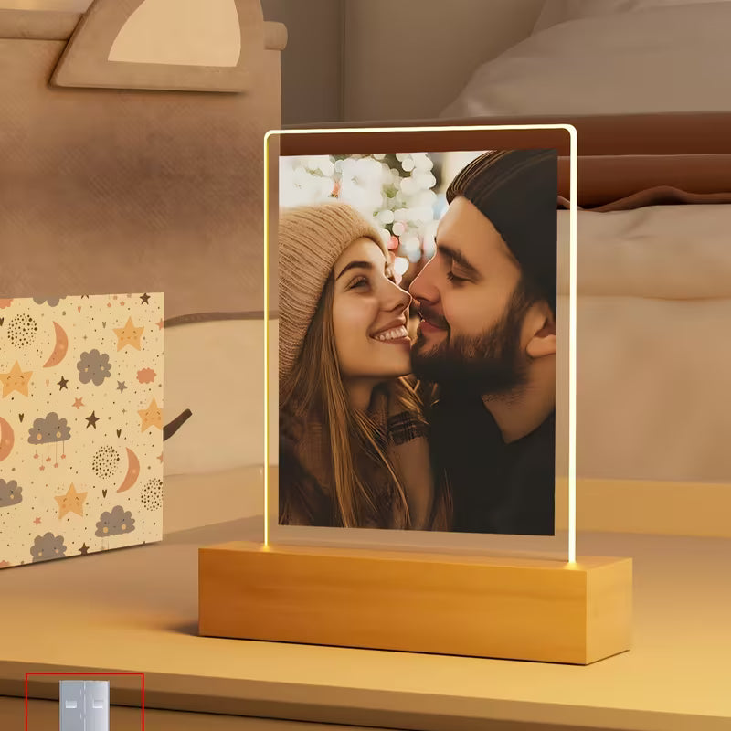 Personalized Photo LED Night Light