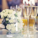 uxcell 30pcs 4 x 6 Blank Clear Arch Acrylic Sign with Stand, Acrylic Arch Table Numbers for Wedding Reception Party Restaurant Centerpieces Decor
