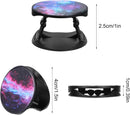 Weewooday 10 Pieces Phone Grip Holder Nebula Collapsible Phone Holder Self-Adhesive Sublimation for Smartphone and Tablets(10 Pieces)