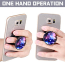 Weewooday 10 Pieces Phone Grip Holder Nebula Collapsible Phone Holder Self-Adhesive Sublimation for Smartphone and Tablets(10 Pieces)