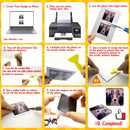 45pcs Blank Acrylic Fridge Magnets, 2" x 2“ Personal DIY Decorative Refrigerator Magnets Kits, for Crafts Home Office Locker Party Gift Kids