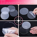 Acrylic Discs Round Acrylic Blanks Bulk with Hole for Engraving