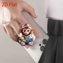 2D Flat Retractable Phone Holder & Stand