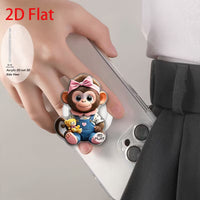 2D Flat Retractable Phone Holder & Stand