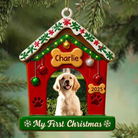 Custom Pet Photo Acrylic Ornament