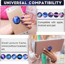 Weewooday 10 Pieces Phone Grip Holder Nebula Collapsible Phone Holder Self-Adhesive Sublimation for Smartphone and Tablets(10 Pieces)